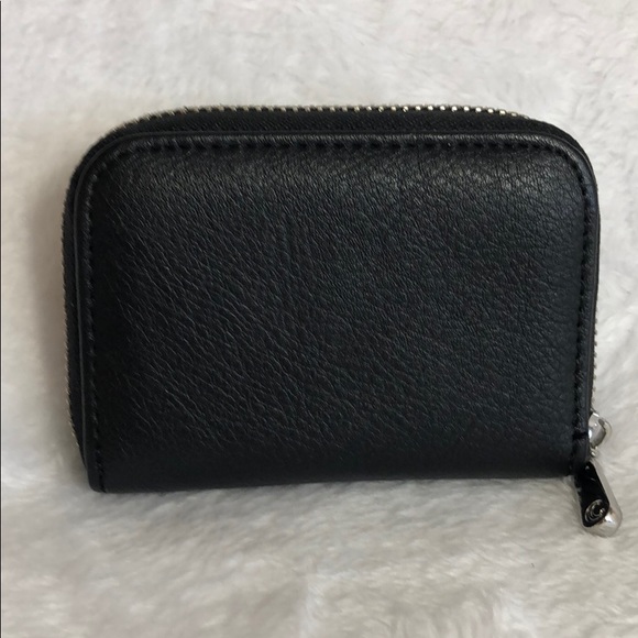 🌸 Black white credit ID card case wallet pouch - Picture 3 of 3